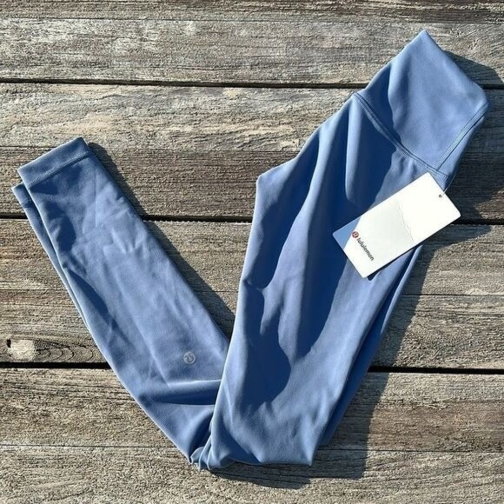 Lululemon Wunder Train High-Rise Tight 28" Oasis Blue size 2 NWT‎